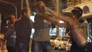 WTF.(Crazy street fight)
