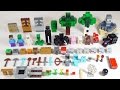 LEGO Minecraft Sets Review: Items, Plants, & Generated Structures