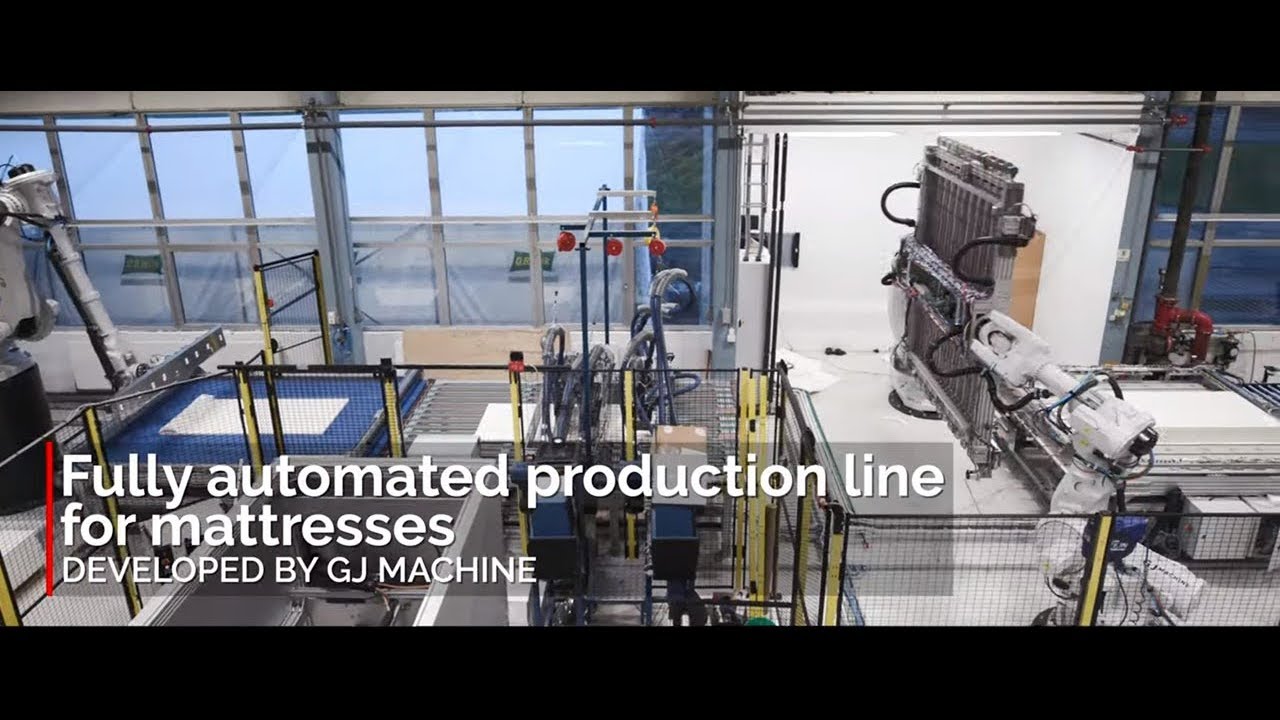 GJ Machine   Fully automated production line for mattresses