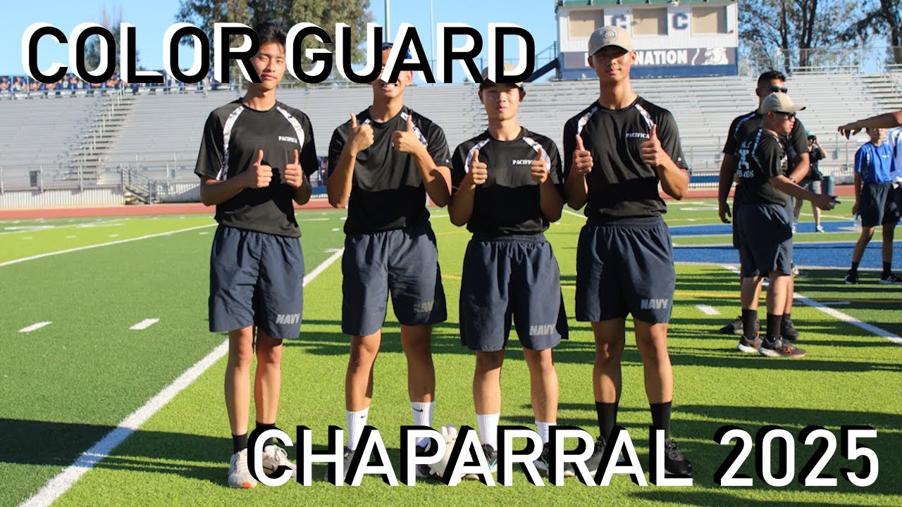 Pacifica Black Color Guard | Chaparral FM 2025