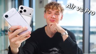 iPhone Air vs iPhone 17 Pro Max - Bigger Doesn't Always Mean Better (Unboxing & First Look)