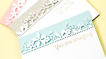 Partial Die Cut Borders
