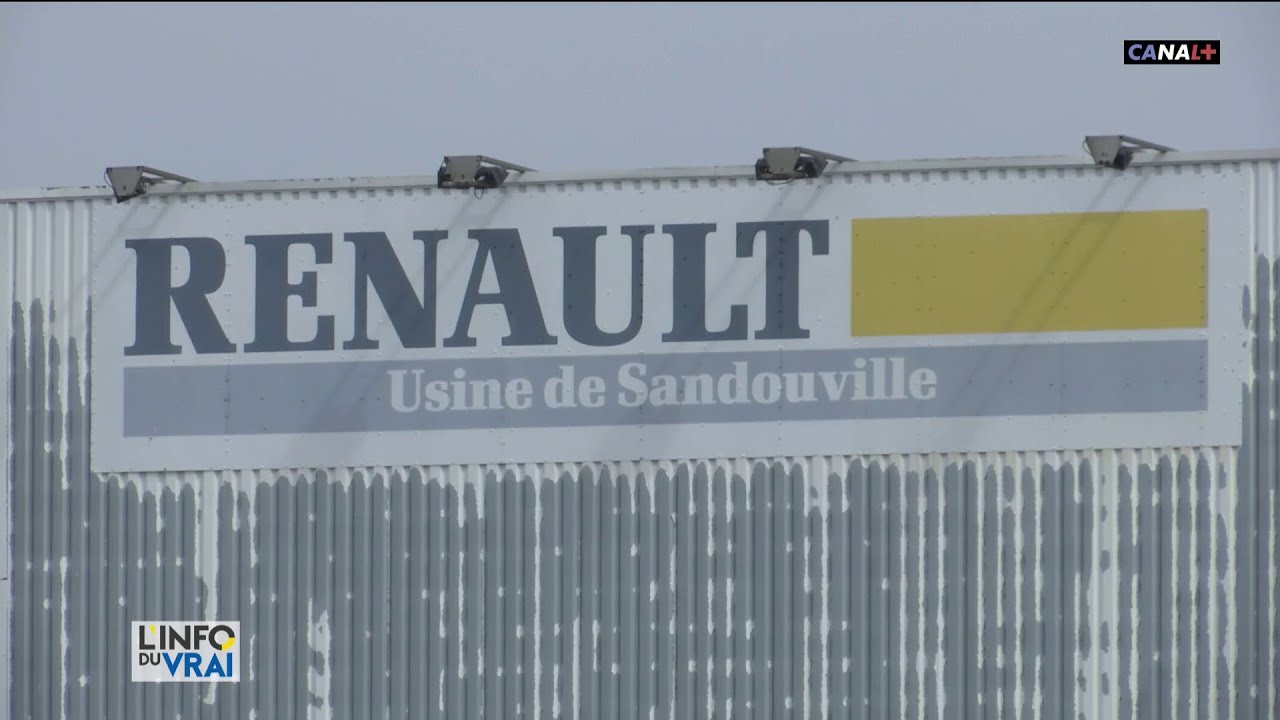 A Sandouville, l'usine Renault est à l'arrêt depuis une semaine