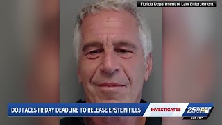 Epstein files deadline Friday: What DOJ is required to release, and what could be withheld