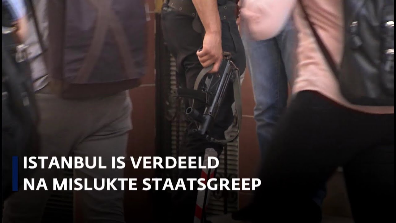 Bwoners Istanbul verdeeld en bezorgd na mislukte staatsgreep - YouTube
