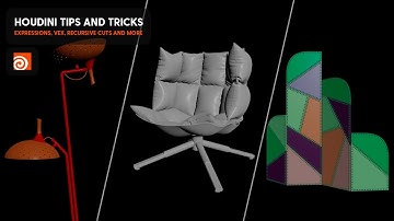 Houdini Tips | Expressions, VEX, Recursive Cuts and more