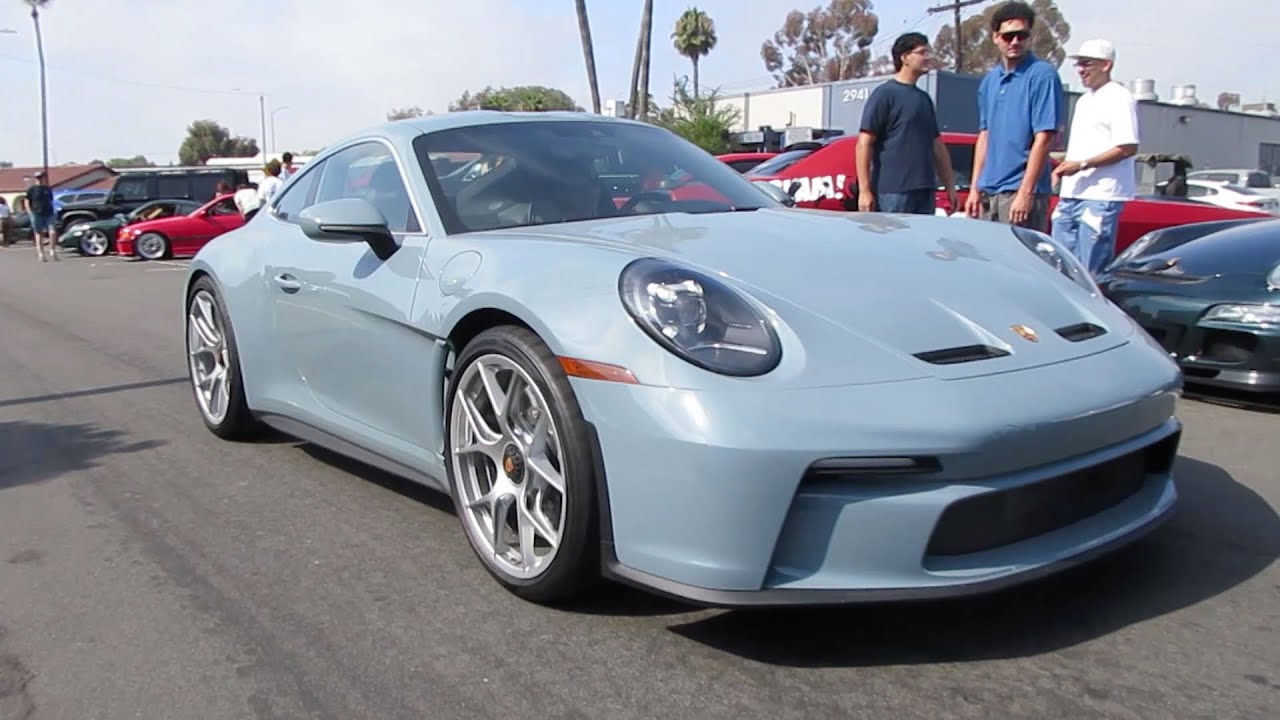 Rare Shore Blue Metallic Porsche 911 S/T (w/ startup)