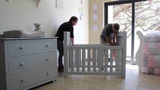Grant Cot Convertor to Toddler Bed by Dream Furniture
