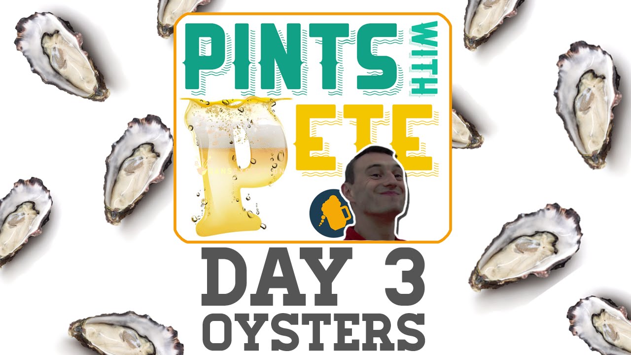Pints With Pete - Day 3: Oyster Stout