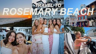 ROSEMARY BEACH/30A Travel Vlog with Pura!! 💘 my first brand trip