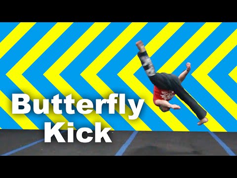 Butterfly Kick Tutorial (Hoe Parkour & Freerunning)