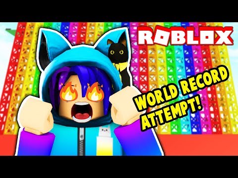 Attempting A World Record In Super Fun Easy Obby In Roblox Youtube - a short easy obby roblox