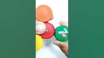 How to make spinner with bottle cap  How to make spinner #shorts #diy #spinner #trending