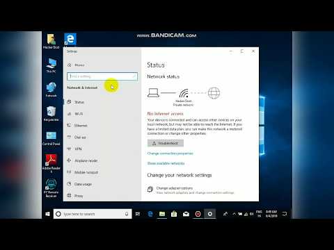 Fix Yellow Triangle on the Internet Connection in Windows 7/8/10