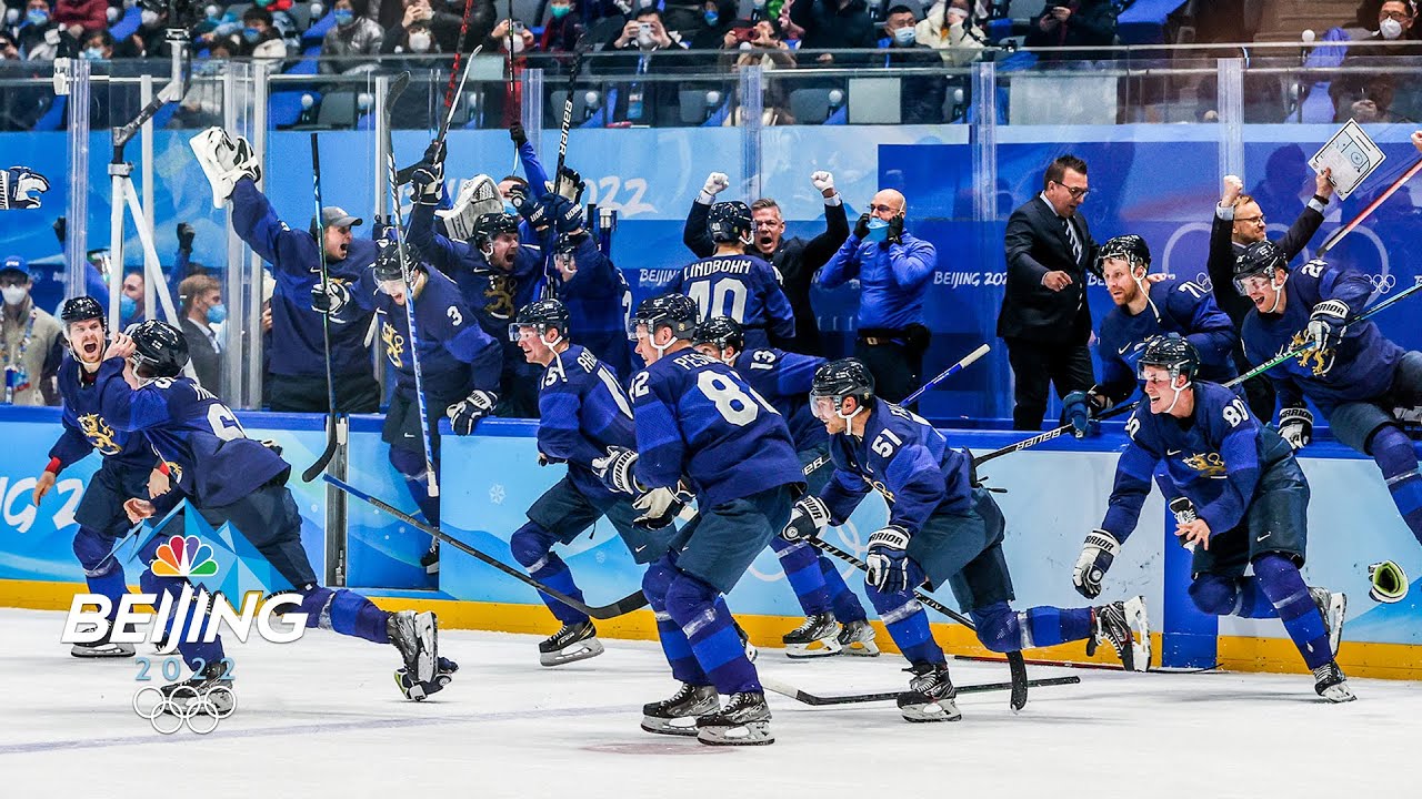 Finland caps Cinderella run to hockey gold with upset of ROC Winter Olympics 2022 NBC Sports