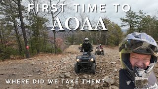 Showing new riders the AOAA Tour - Western Region POI