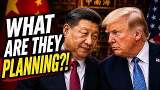Trump Meets Xi Jinping &amp; Tours Zhongnanhai Gardens During Beijing Summit