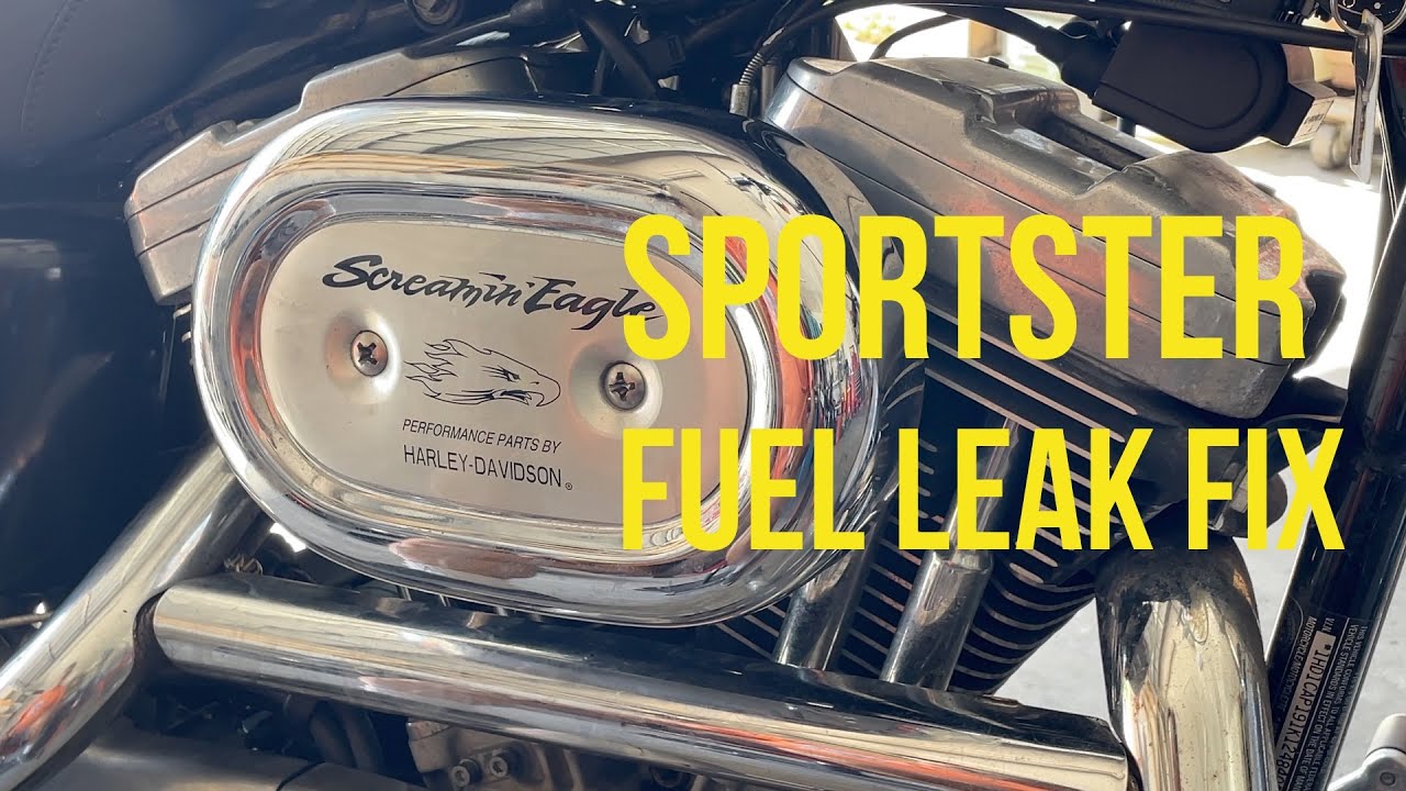 How To, Sportster Gas Leak Fix. YouTube