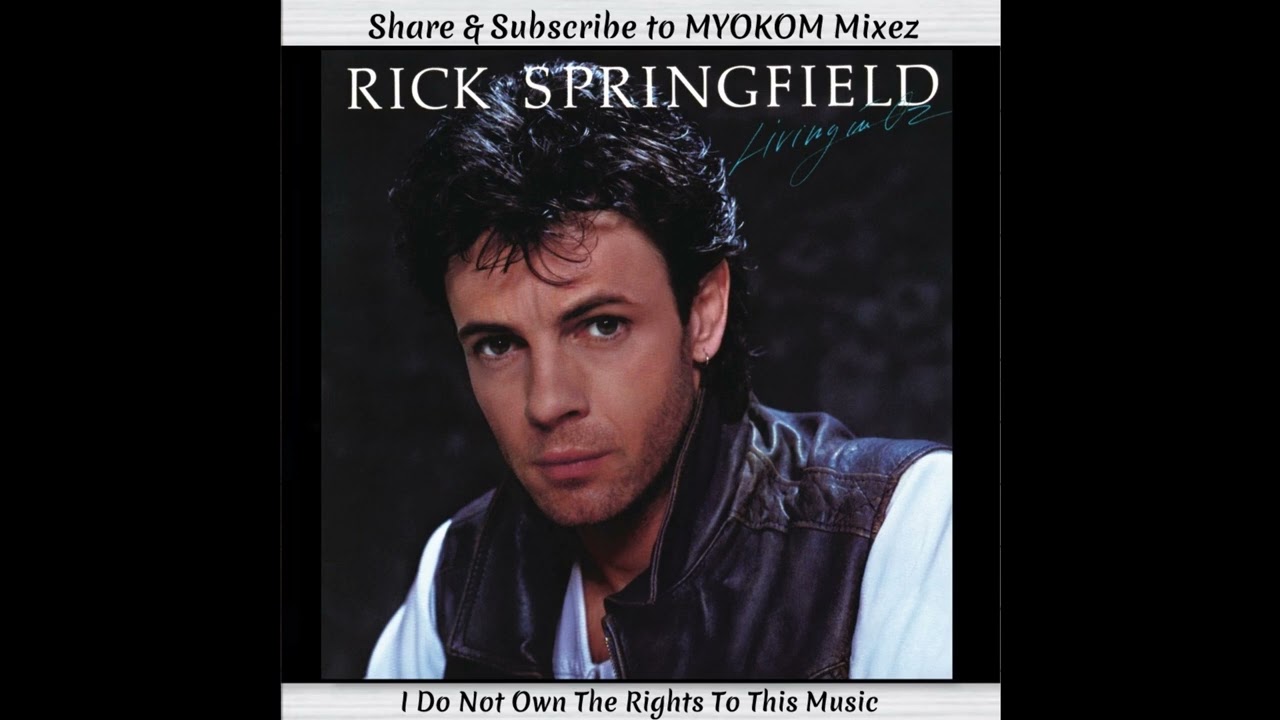 Rick Springfield - Living In Oz 1983 Mix - YouTube