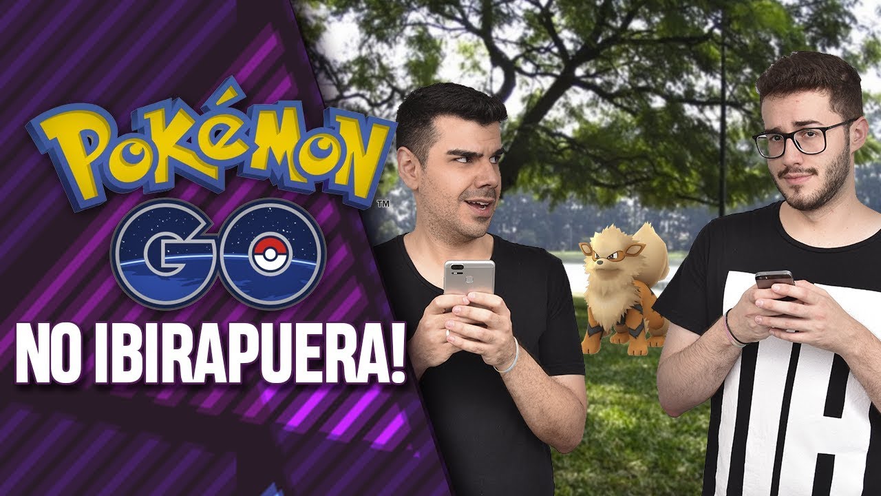 FOMOS JOGAR POKÉMON GO NO PARQUE IBIRAPUERA! | Virou Festa