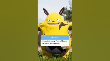 Nintendo and The Pokemon Company are suing the Palworld devs for patent infringement.
