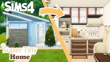 Super Tiny Home | Sims 4 Speed Build