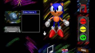 Sonic's Schoolhouse 2-Player Gameplay