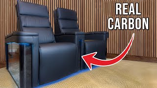 Valencia Monza Carbon Fiber Theater Seating Review [Unboxing]