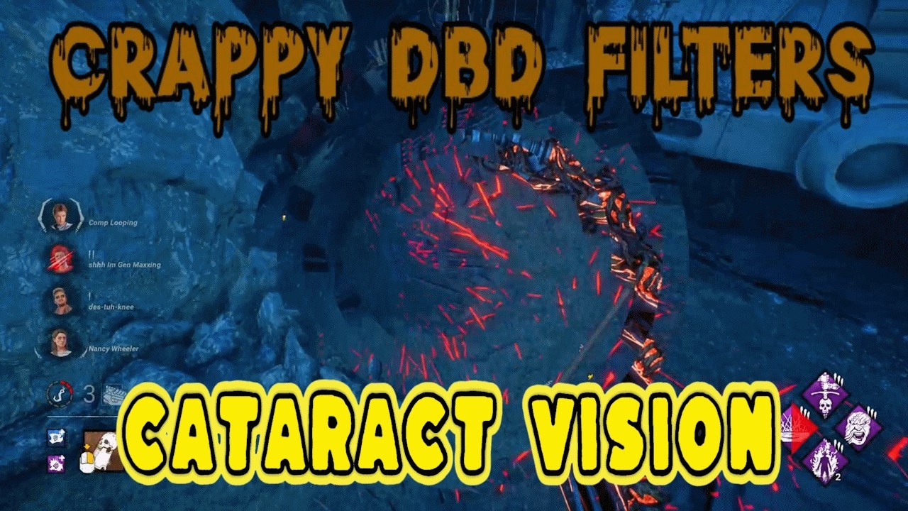 Playing with Crappy DBD Filters: Cataract Vision - YouTube