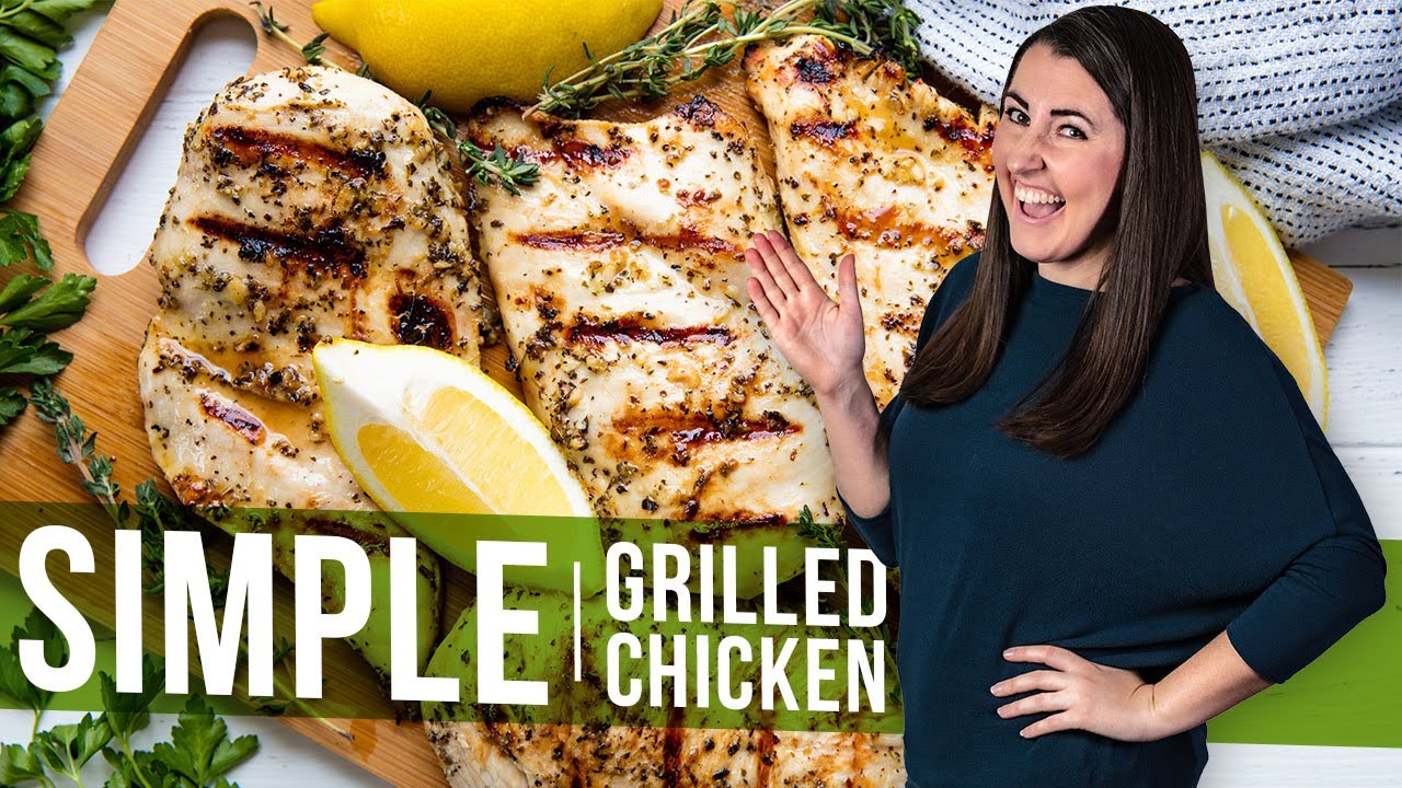 How To Make Simple Grilled Chicken  The Stay At Home Chef -6804