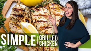 How to Make Simple Grilled Chicken | The Stay At Home Chef image