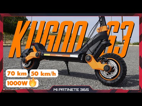 El Kugoo Kirin G3 te gustará por ESTO 👇 +50km/h 🔥 PRUEBAS y REVIEW