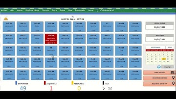 SISTEMA HOTEL EN EXCEL 3.0