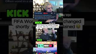 FIFA World Cup overlay changed after xQc complained 😭