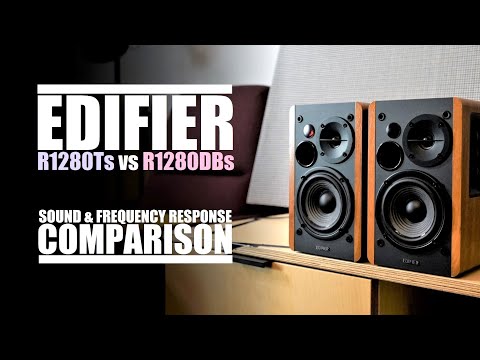 DSAUDIO.review ||  Edifier R1280Ts vs Edifier R1280DBs  || sound.DEMO