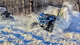 Polaris RZR's Show Up To Play In The Snow by Seth Shadwick 6,510 views 2 years ago 5 minutes, 43 seconds