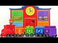 बच्चों के खिलौने के आकार और ट्रेन के लिए सर्वश्रेष्ठ बच्चा सीखने का वीडियो!