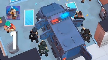 SWAT 2: Hero Squad - Gameplay Walkthrough Part 1 - Mission 1 ~ 5 (Android, IOS)