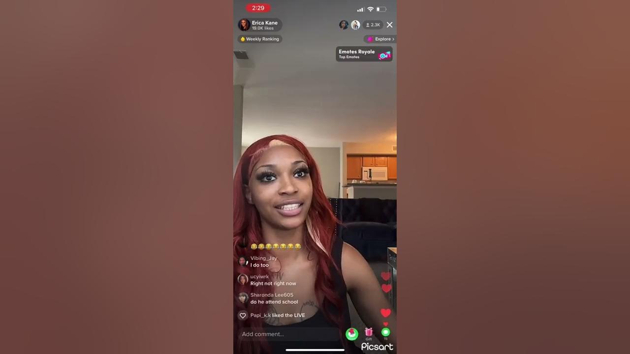 EKANE ON LIVE BD CHRIS STARTS ARGUMENT - YouTube