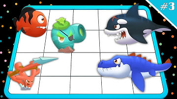 Merge Fish Deep Sea Warfare (PART 3) -  Merge Master Strategy Games Max Level Gameplay