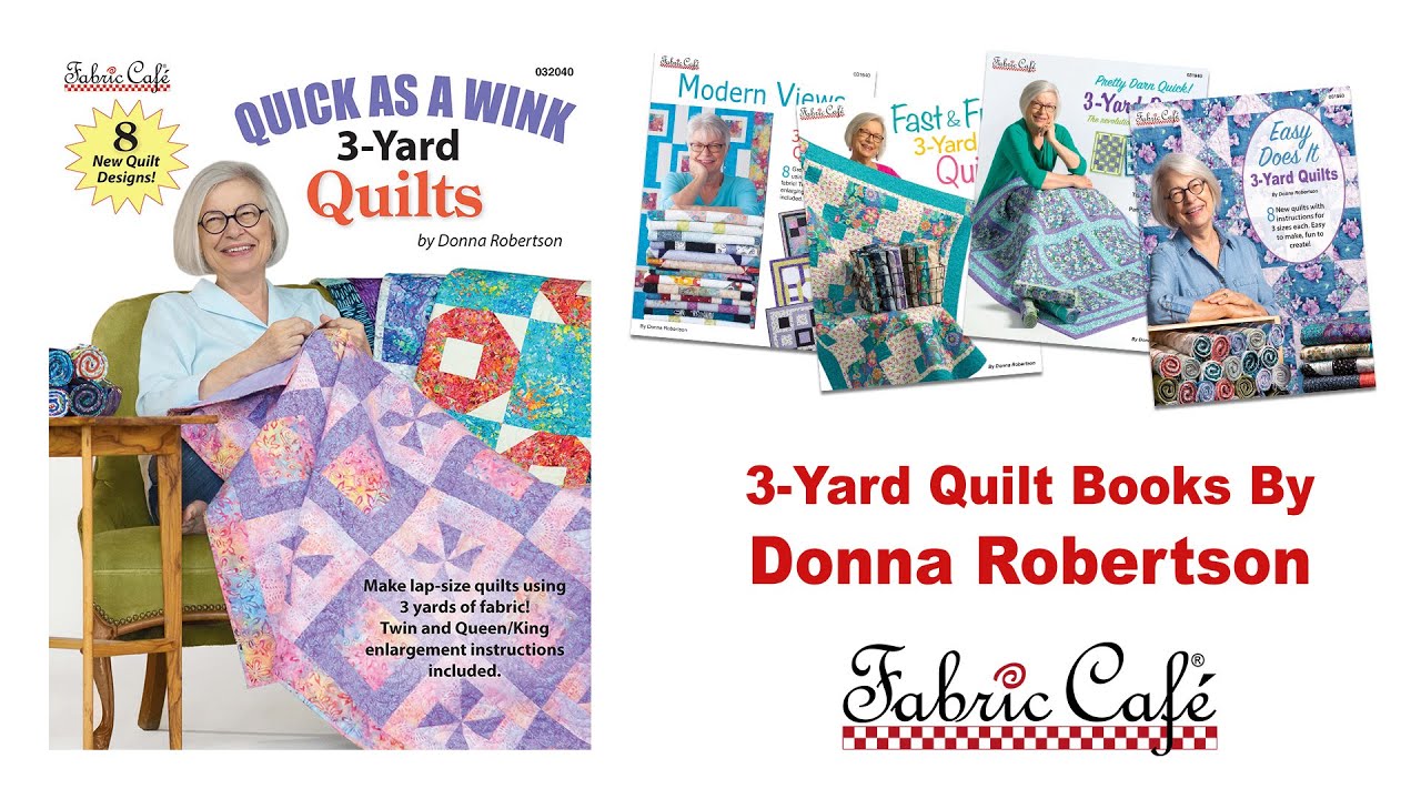 Make It Modern with 3-Yard Quilts Book | Fabric Cafe