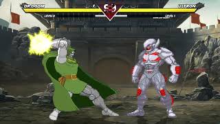 Dr. Doom Vs Ultron Insanely Epic M.u.g.e.n Battle.