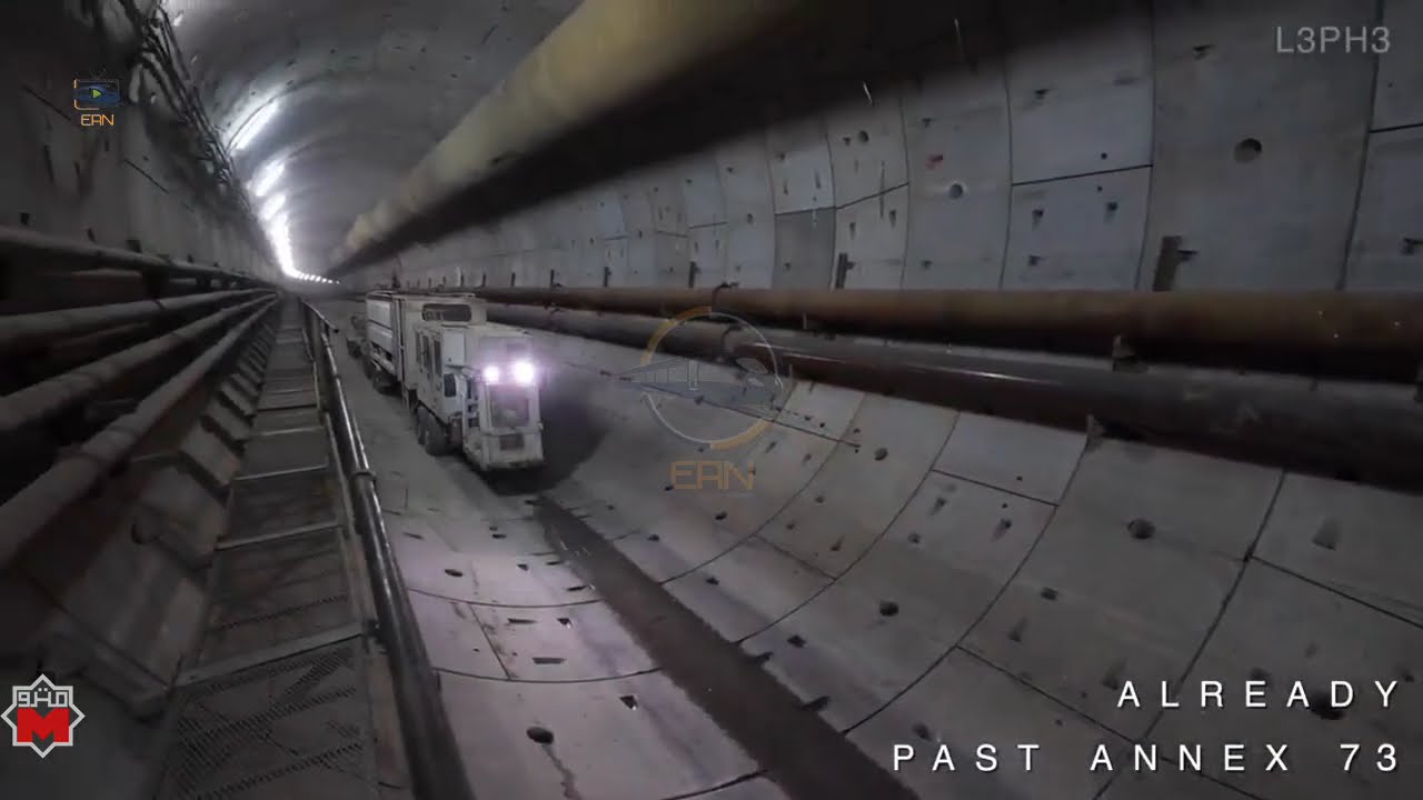 من ذكريات تنفيذ انفاق الخط الثالث للمترو بالقاهرة الكبري.