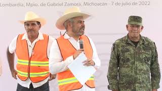 Arranca Bedolla Trabajos En Planta Tratadora De Aguas Residuales De Gabriel Zamora