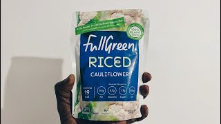 Fullgreen Riced Cauliflower Rice Alternative For Weight Loss