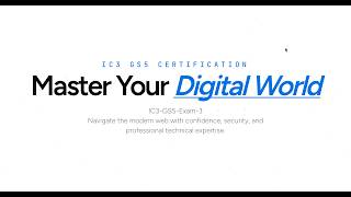 Living Online (IC3 GS5 Exam 3) | Master Internet Skills, Digital Citizenship, and Online Safety