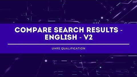 Compare Search Results - English - V2 UHRS QUALIFICATIION TEST ANSWERS, TRAININGS, GUILDLINES.