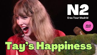 Taylor Swift’s UNBELIEVABLE reaction to Madrid’s LOUDEST cheer & applause on Eras Tour FINALE
