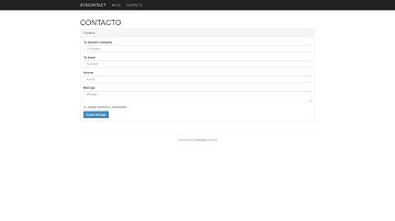 SysContact: Sistema de Formulario de Contacto con PHP y MySQL