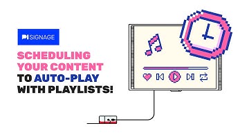 Scheduling your content to auto-play with playlists!